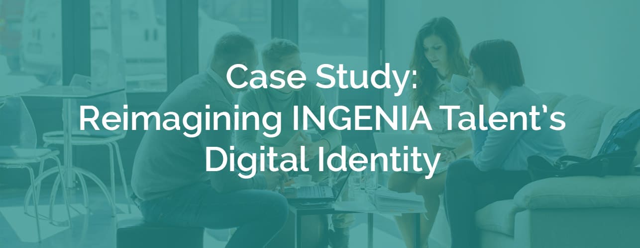 flux+flow case study reimagining INGENIA Talent's digital identity